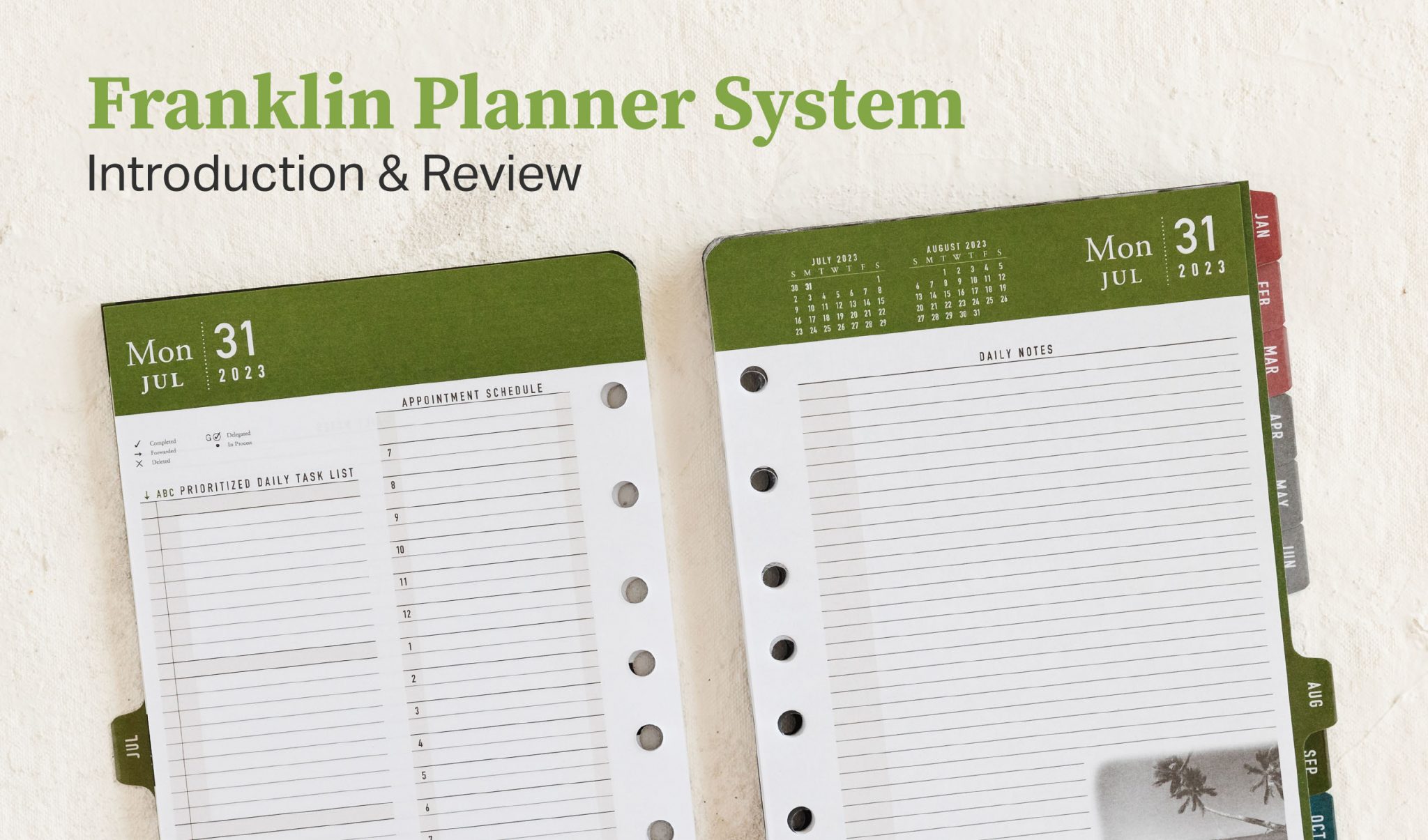 Franklin Planner System – Introduction & Review – FranklinPlanner Talk2